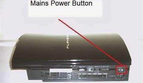 How To Turn Off a PS3 Using Mains Power Switch - How To Fix & Repair