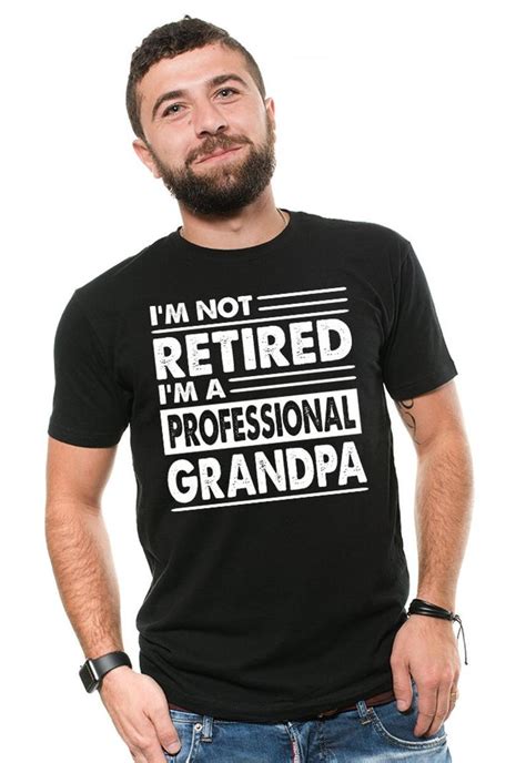 Grandpa T Shirt Professional Grandpa Shirt Funny Grandрa T Shirt Not