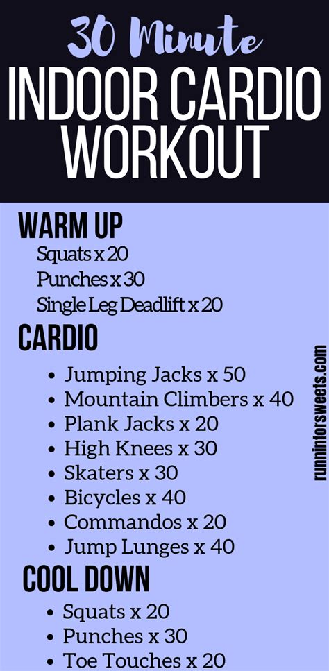 Minute Indoor Cardio Workout The Best At Home Cardio Exercises Minute Cardio Workout