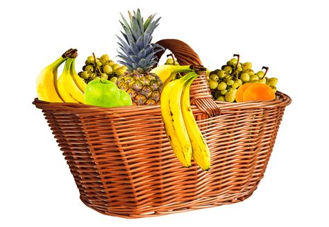 Fruit Basket Transparent Png Stickpng
