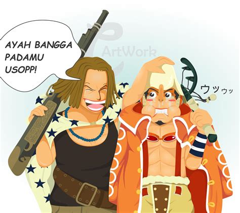 One Piece Yasopp X Usopp By Cinggggggg On Deviantart