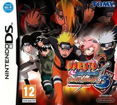 Game Nintendo Ds Naruto Shippuden Ninja Council European Version