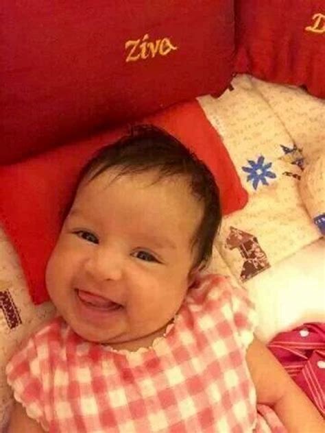 16 super cute photos of ms dhoni s daughter ziva dhoni missmalini
