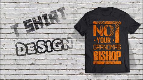 How To Create Eye Catching Typography T Shirt Designs Youtube