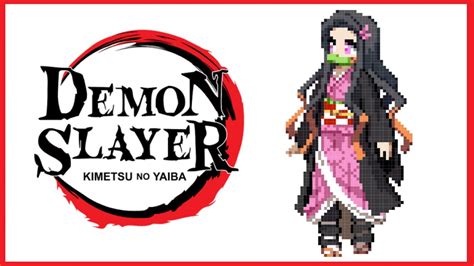 Demon Slayer Pixel Art Minecraft Use The Following Search Parameters