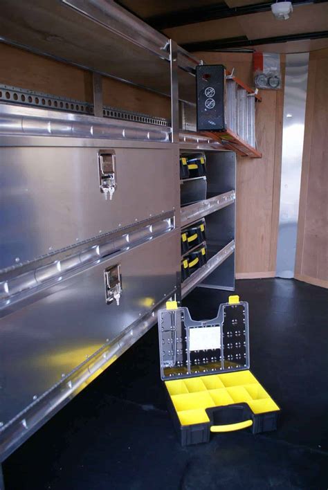 Enclosed Trailer Shelving And Storage Ranger Design