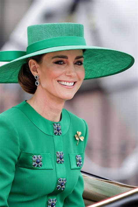 Kate Middleton Turned To An Unexpected Designer For Her Bright Green