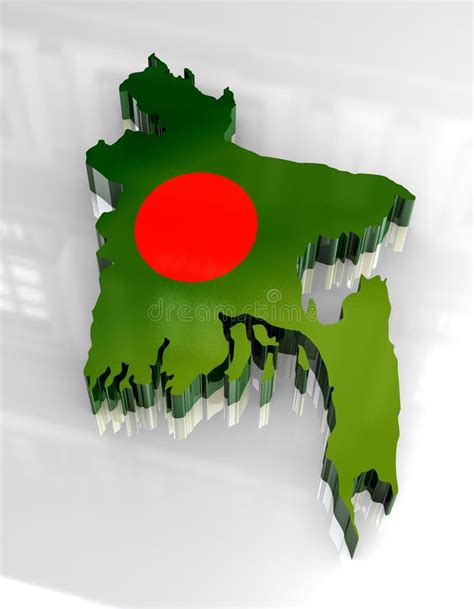 Bangladesh 3d Map