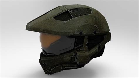 Free Master Chief Helmet 3d Model Turbosquid 1608276