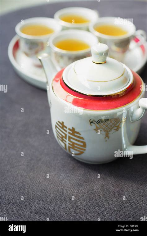 Traditional Chinese Tea Set Used In Chinese Wedding Tea Ceremonies