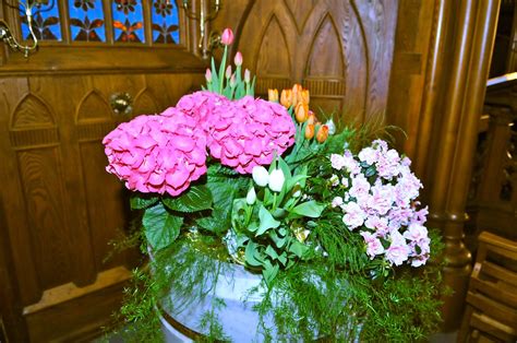 Easter Flowers At The Church St James Episcopal Church Skaneateles