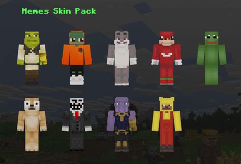 Download Skin Memes For Minecraft Bedrock Edition 113 For