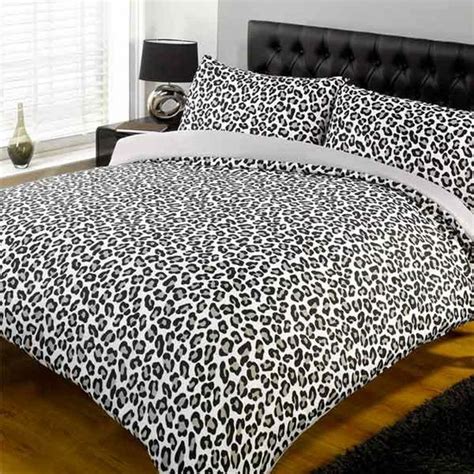 Your home improvements refference | leopard print duvet cover queen. Leopard Grey Black Contemporary Animal Print Duvet Quilt ...