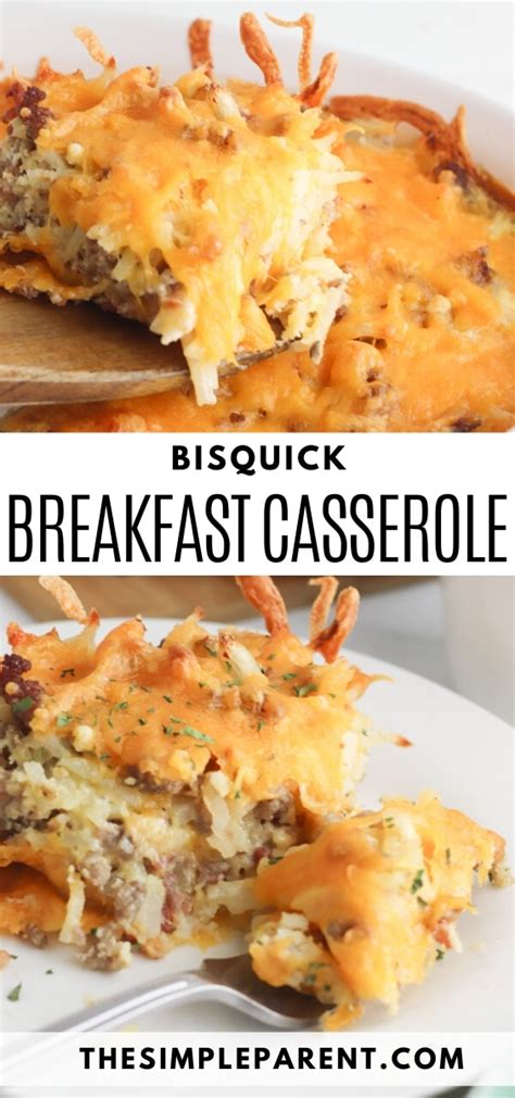 Easiest Bisquick Breakfast Casserole Recipe To Make Video