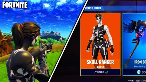 New Skull Ranger Skull Trooper Halloween Skins In Fortnite