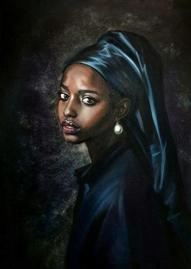 Afro Monochrome 1000 Faces Bizarre Art Portfolio Vermeer Famous