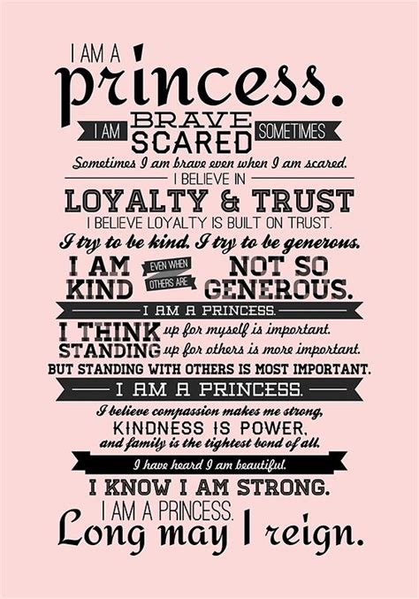 I Am A Princess Canvas Print By Certainasthesun Disney Quotes Cute