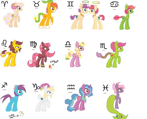 Zodiac Pony Adoptables Closed By Sonicgirlify On Deviantart