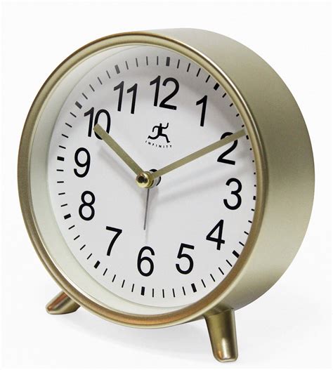 Gold Tabletop Alarm Clock