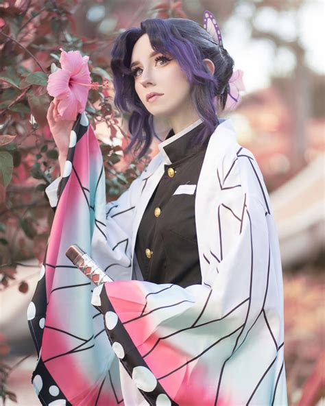 【xs s m l xl 2xl in stock】demon slayer kochou shinobu kimono cosplay costume amazing cosplay