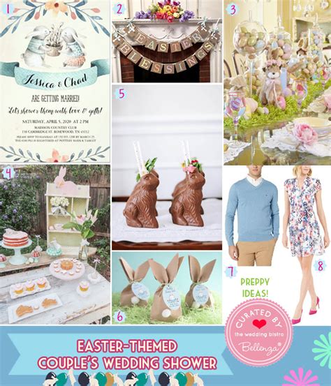 Inspiration For An Easter Themed Couples Wedding Shower Creative And