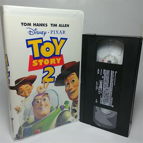 Toy Story Walt Disney Home Video Clamshell Vhs Tape Etsy Images And