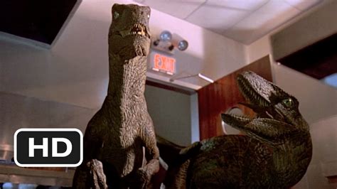 Jurassic Park 910 Movie Clip Raptors In The Kitchen 1993 Hd Youtube