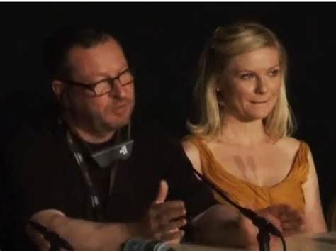 Video Watch Kirsten Dunst Cringe As Lars Von Trier Makes Nazi Comments