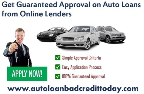 We Offers Guaranteed Approval On Auto Loans With Simple Approval