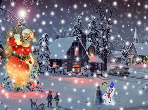 Animated Christmas Wallpaper With Music Wallpapersafari