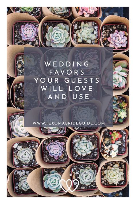Wedding Favors Your Guests Will Love And Use Texoma
