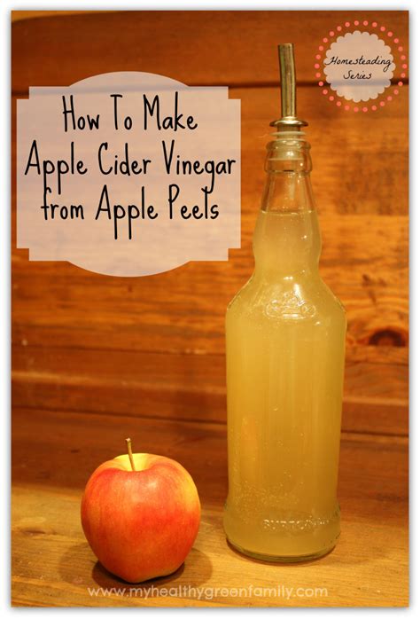 How To Make Apple Vinegar From Apple Scraps Cedar Green Farm