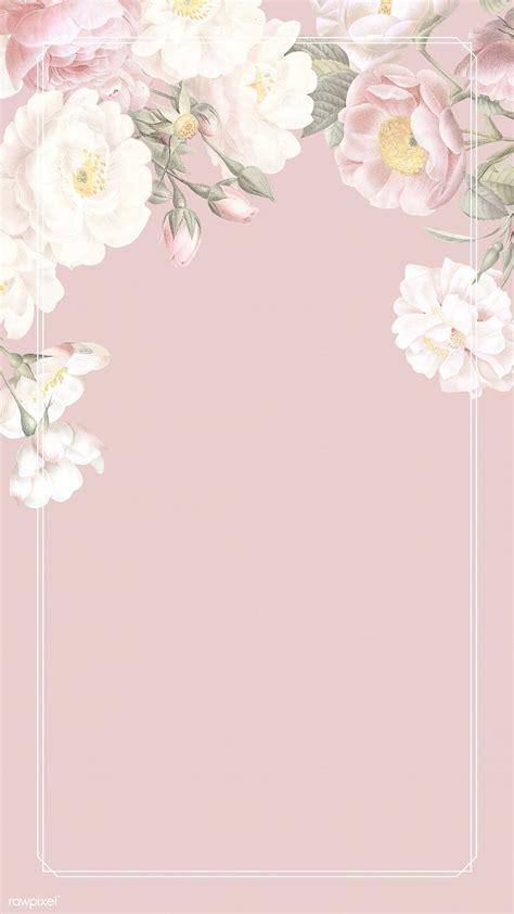 Elegant Floral Frame Design Illustration Premium Image By Rawpixel