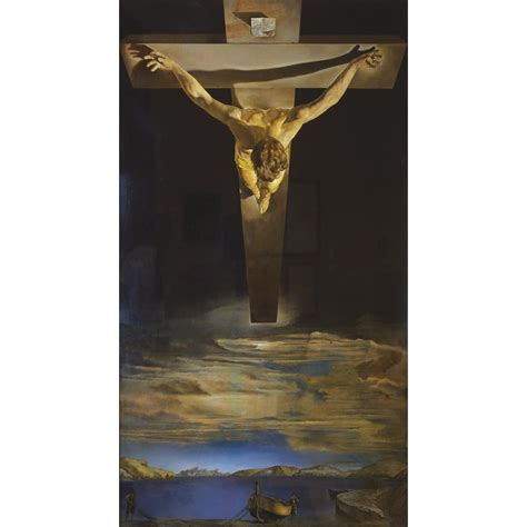 Christ Of St John Of The Cross By Salvador Dali