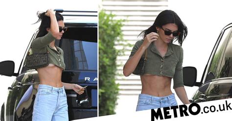 Kendall Jenner Is Braver Than Most In Tiny Cargo Crop Top Metro News