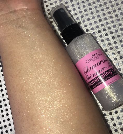 Glamorous Shimmer Mist Illuminating Glow Shimmer Spray Etsy Uk