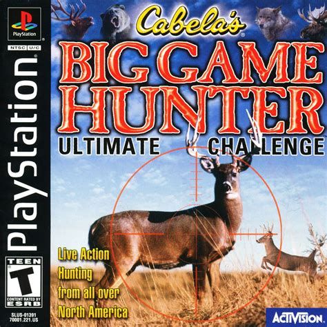 Cabelas Big Game Hunter Ultimate Challenge Ps1 Retro Game Fan Store