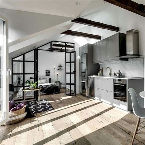 52 Stunning Tiny Loft Apartment Decor Ideas Loft