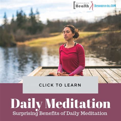 13 surprising benefits of daily meditation practices