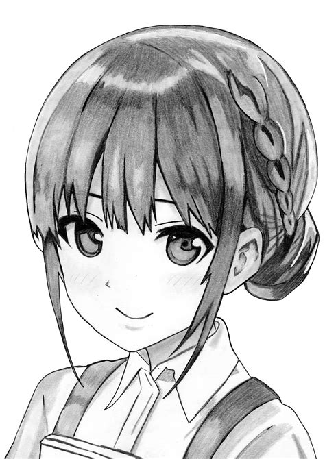 How To Draw Cute School Girl Anime Anime Cute Drawings Drawings