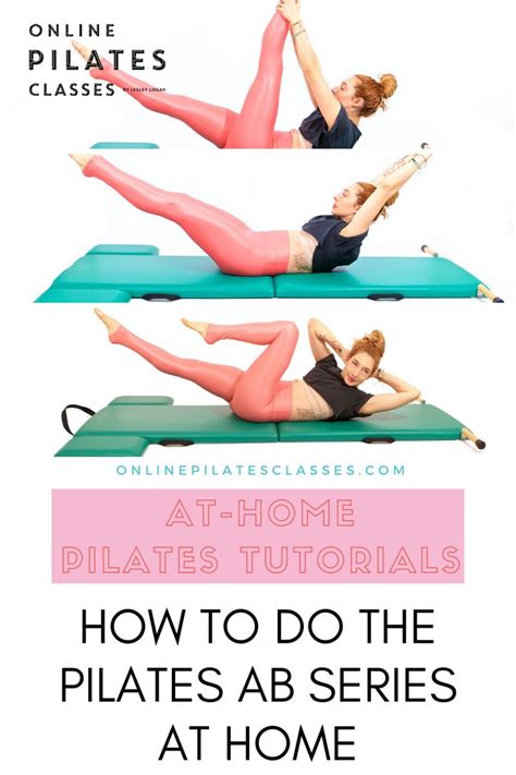 How To Do The Pilates Ab Series At Home Online Pilates Classes Pilates Abs Online Pilates