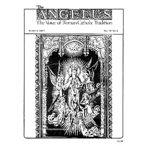 Angelus August 1980 Angelus Press