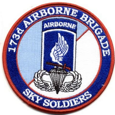 173rd Airborne Brigade Patch Ebay