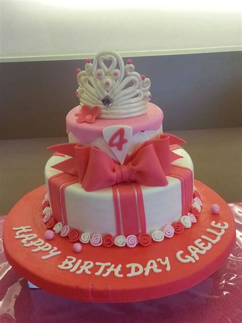 Birthday Cake For 4 Year Old Daughter Daniela Benton