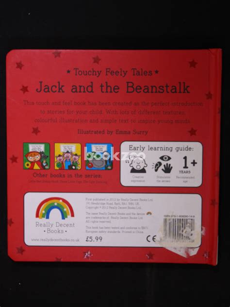 Buy Touchy Feely Tales Jack And The Beanstalk By Philip Dauncey