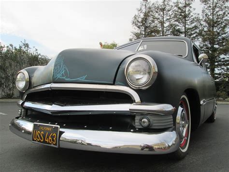 1950 Ford Shoebox Custom 2 Door Sedan Beautiful Ca Car V 8 Auto Fatman