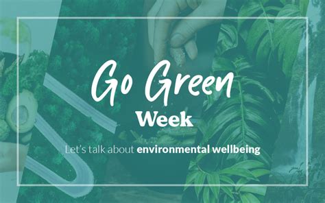 Go Green Week Four Ways To Be Greener Checks Direct