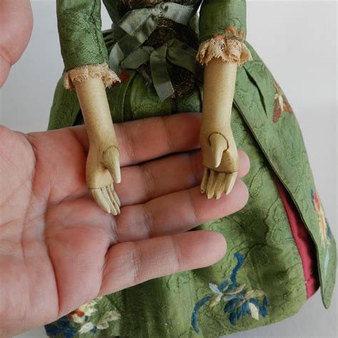 Wooden Doll Hands With Leather Gloves Wooden Dolls Vintage Dolls