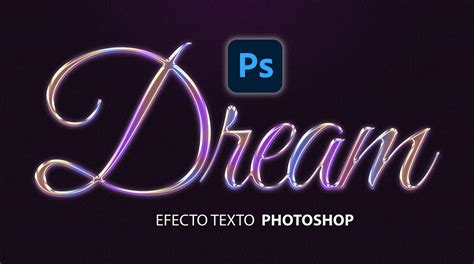 Como Hacer Efecto De Texto Metal Tornasol En Photoshop Gratis Y