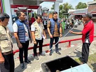 Jelang Lebaran Polresta Sidoarjo Gandeng Upt Metrologi Cek Sejumlah Spbu